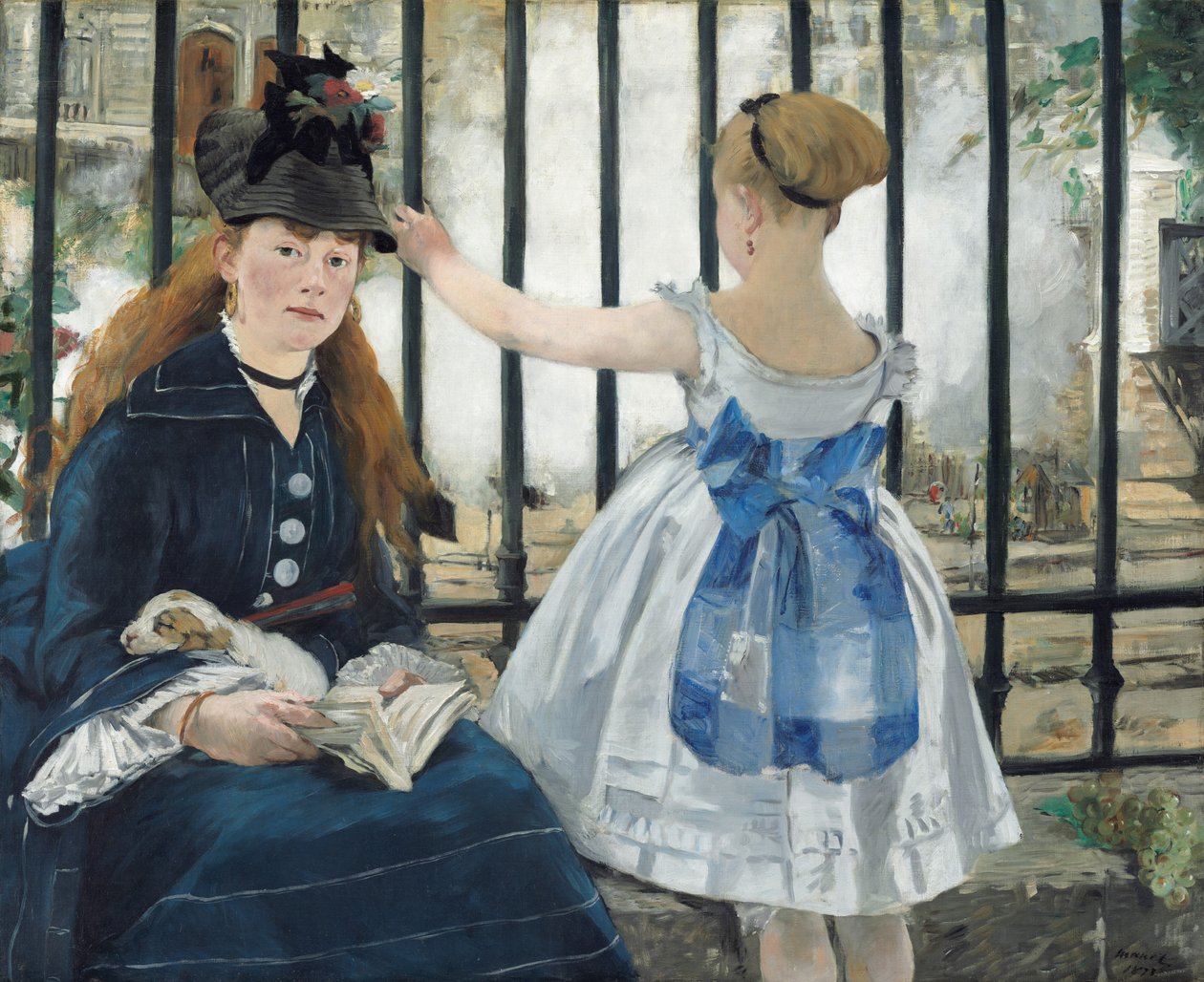 A Ferrovia, 1873. de Édouard Manet