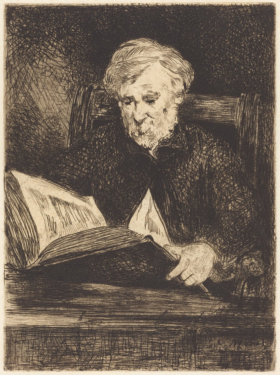 O leitor de Édouard Manet