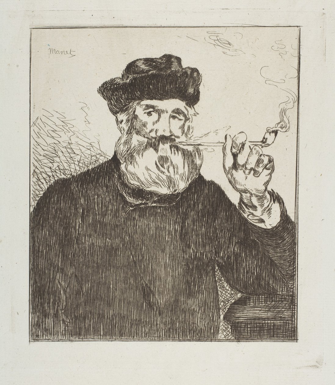 O fumador de Édouard Manet