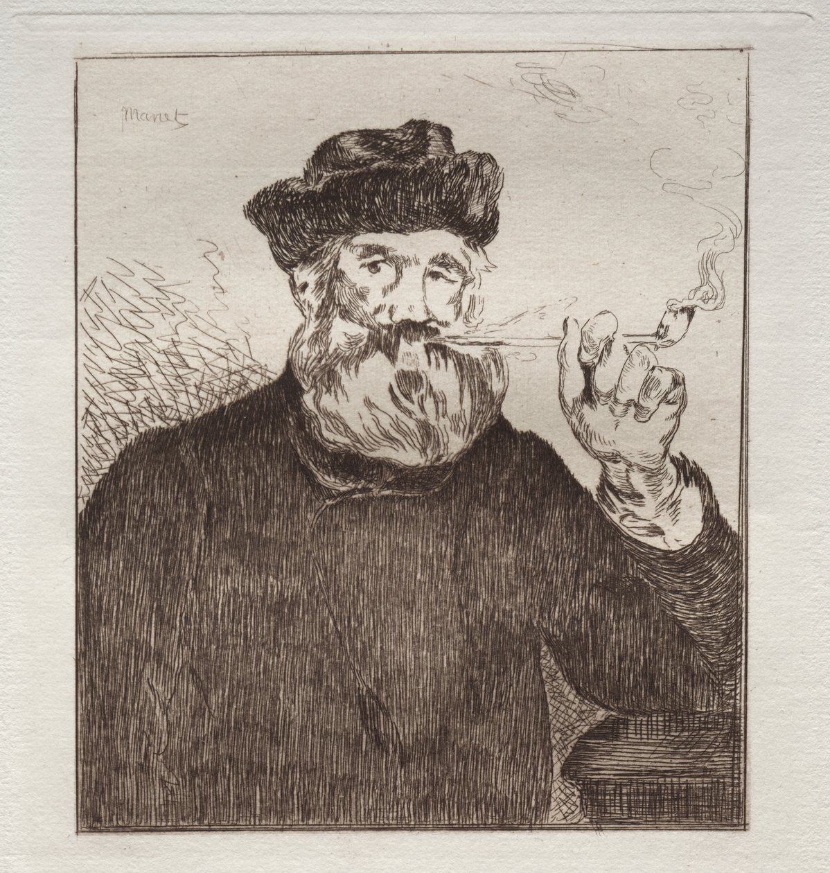 O Fumante de Édouard Manet