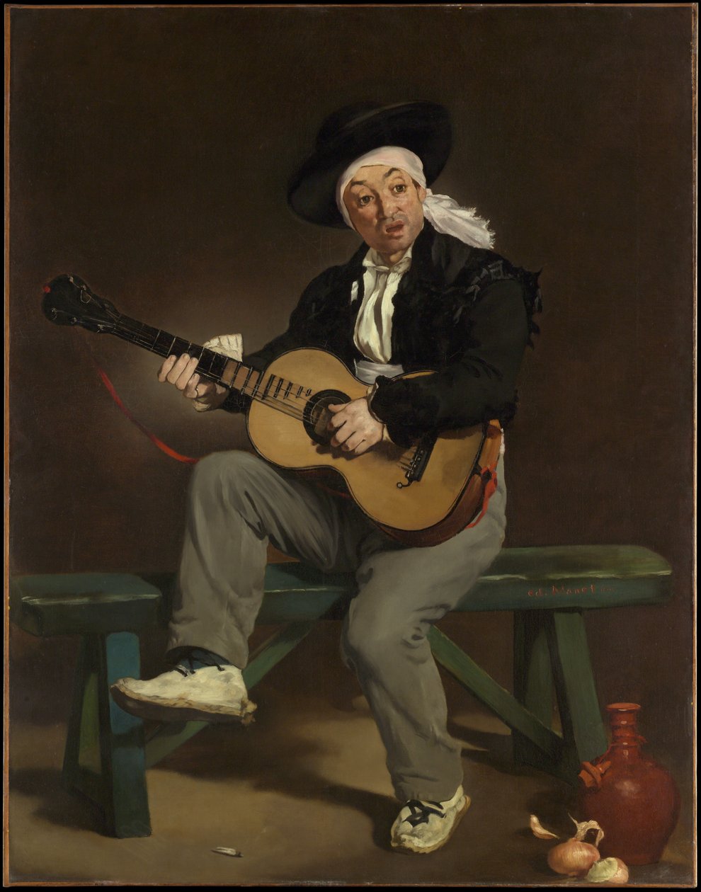 A cantora espanhola de Édouard Manet