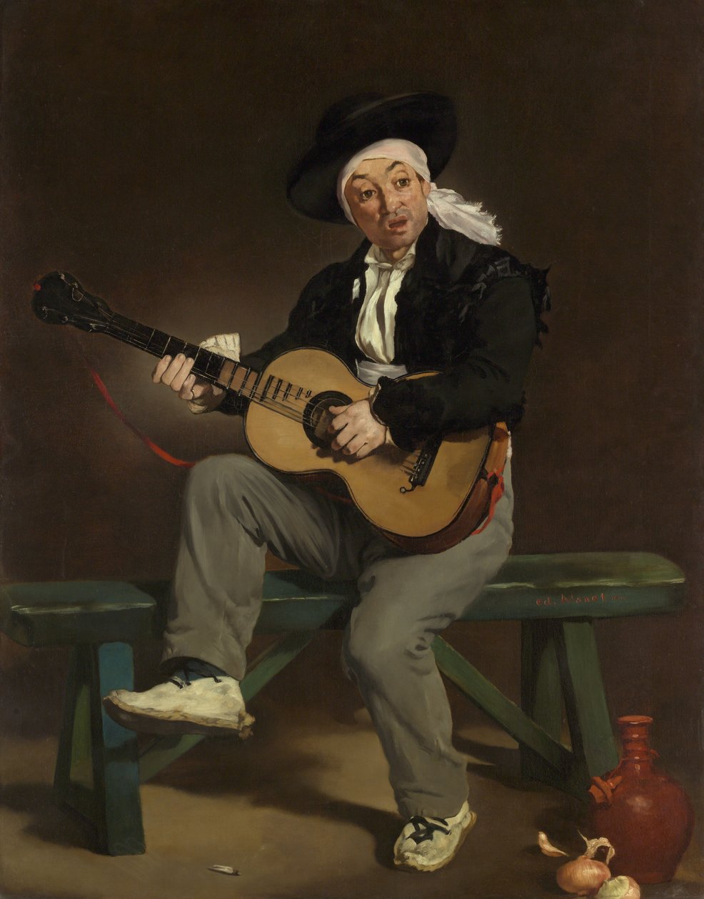 O cantor espanhol de Édouard Manet