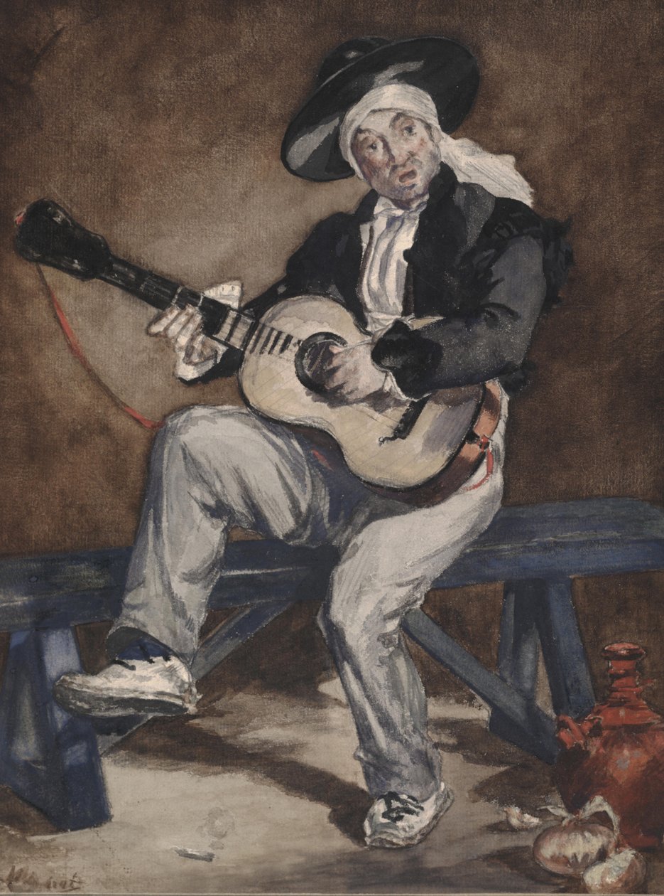 O cantor espanhol de Édouard Manet