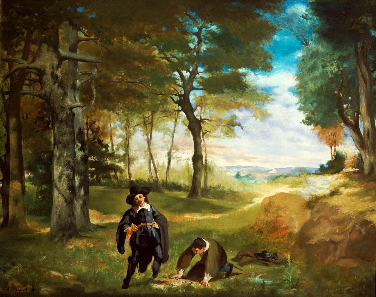 Os Estudantes de Salamanca, 1860 de Édouard Manet