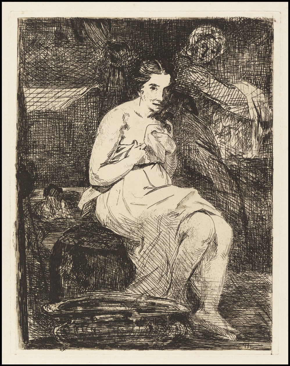 O banheiro, 1862 de Édouard Manet
