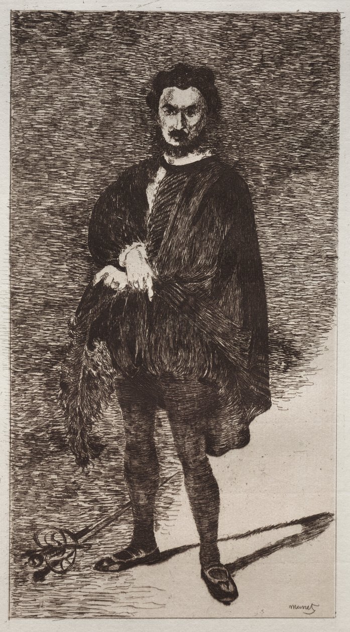 O ator trágico de Édouard Manet