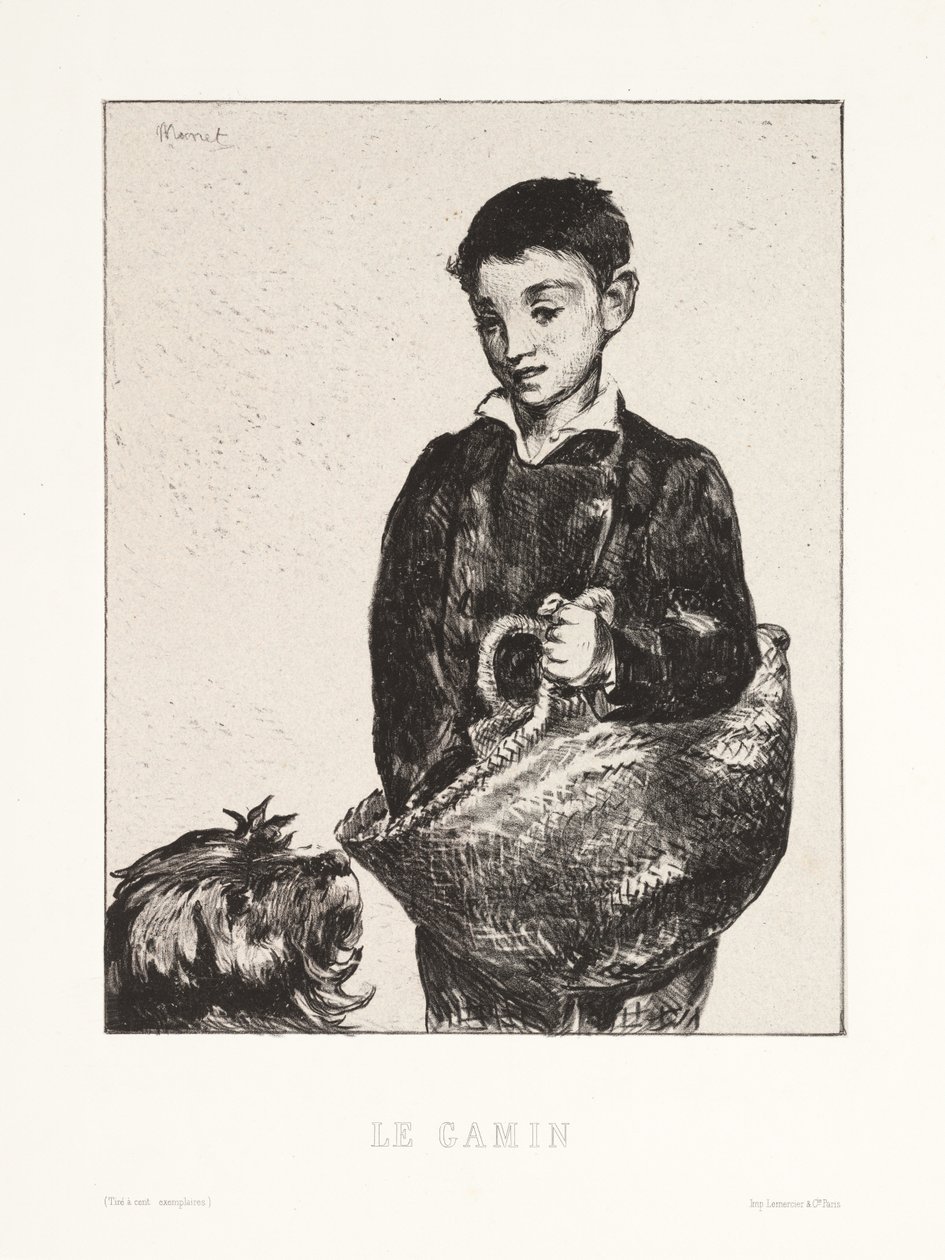 O garoto de rua de Édouard Manet