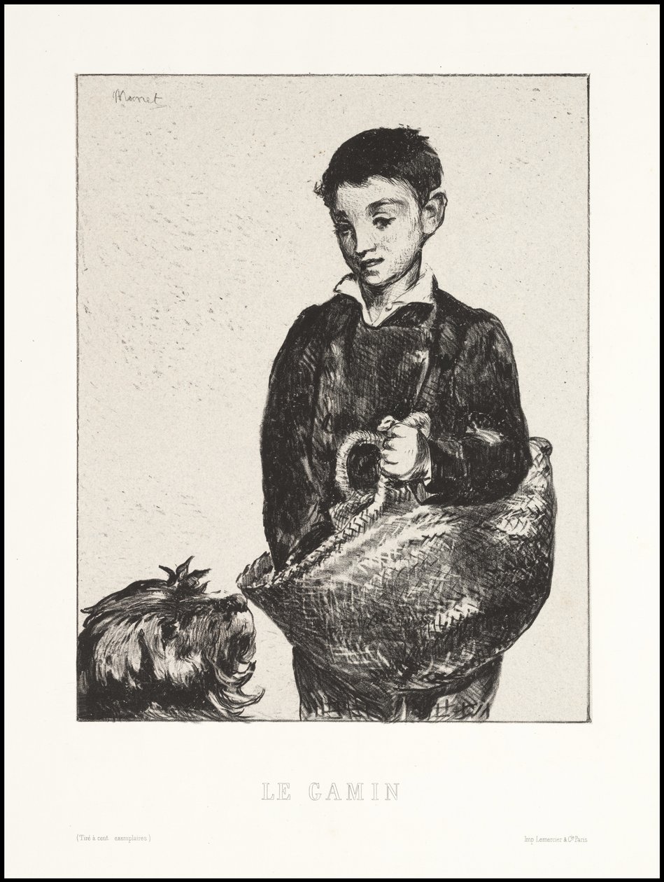O Urchin, 1862 de Édouard Manet