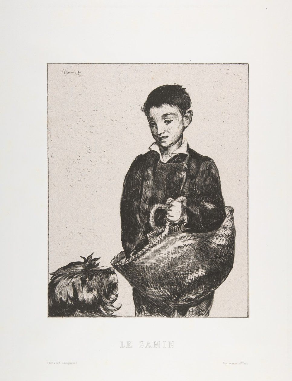 O Ouriço, 1868. de Édouard Manet
