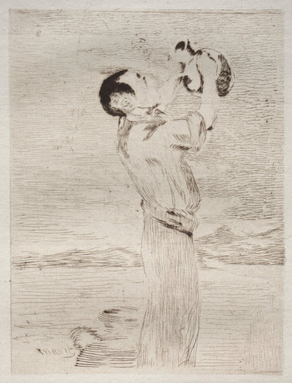 O bebedor de água de Édouard Manet