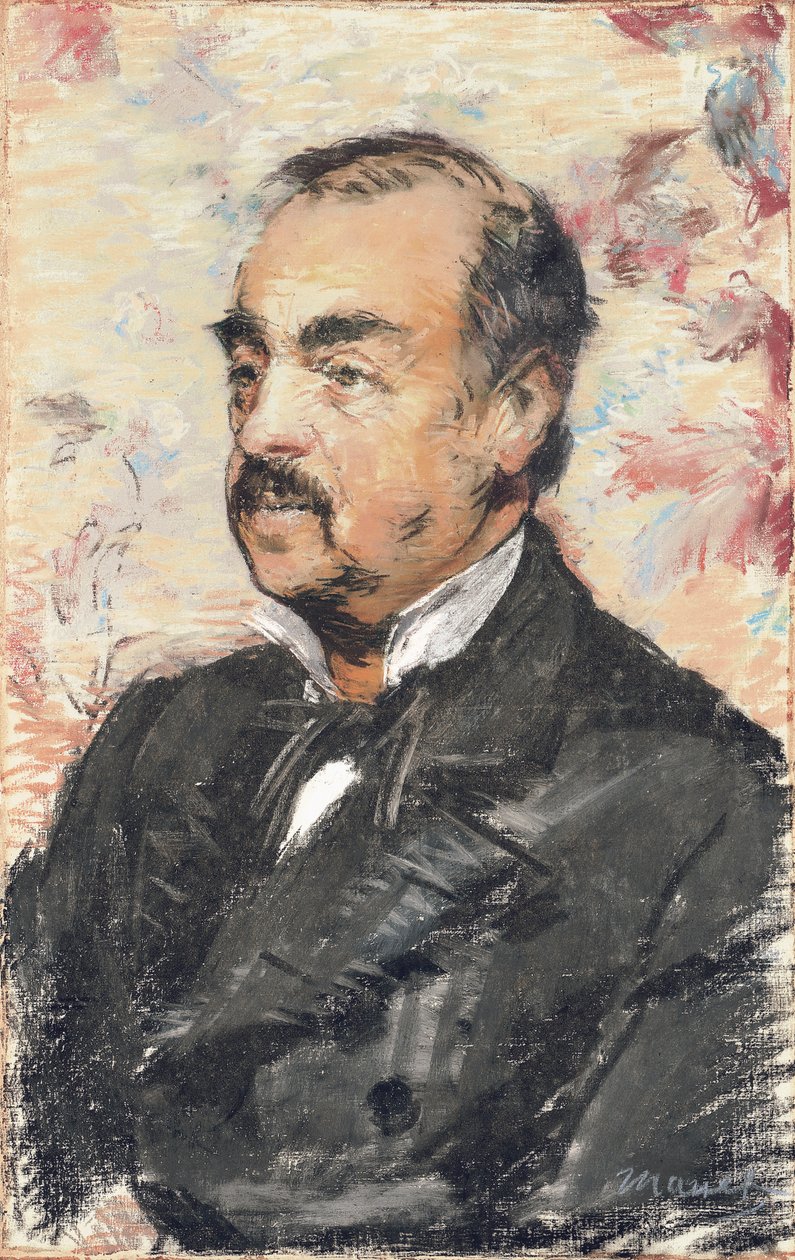 O pintor de animais La Rochenoire de Édouard Manet