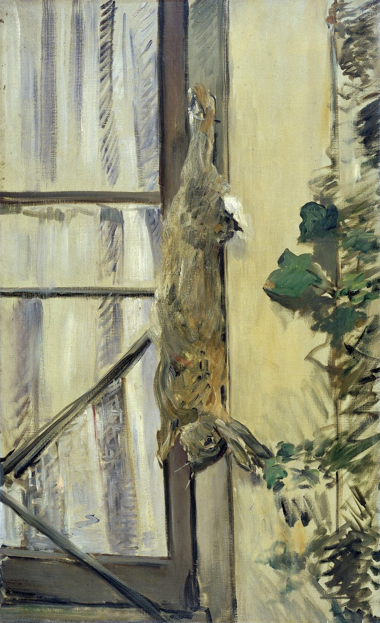 O coelho, 1881. de Édouard Manet