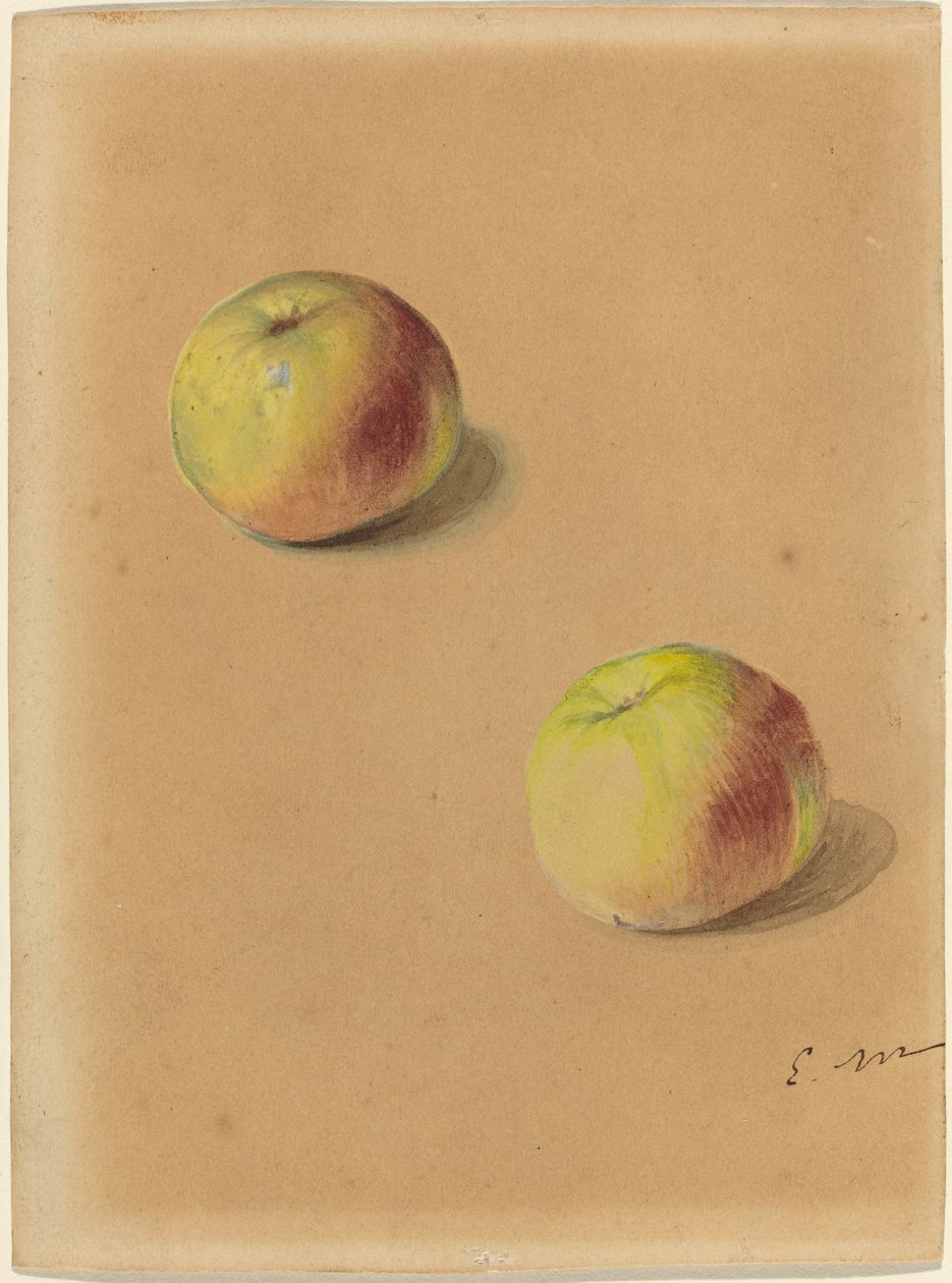 Duas maçãs de Édouard Manet