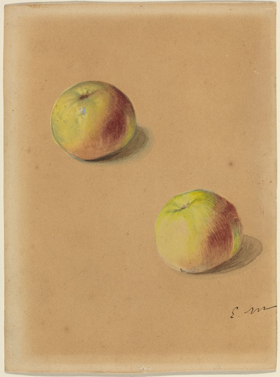 Duas maçãs de Édouard Manet