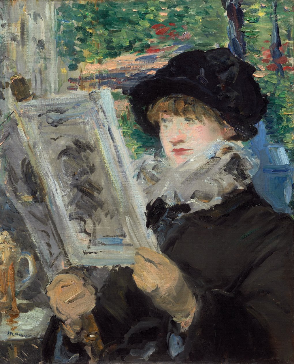 Mulher Ler de Édouard Manet