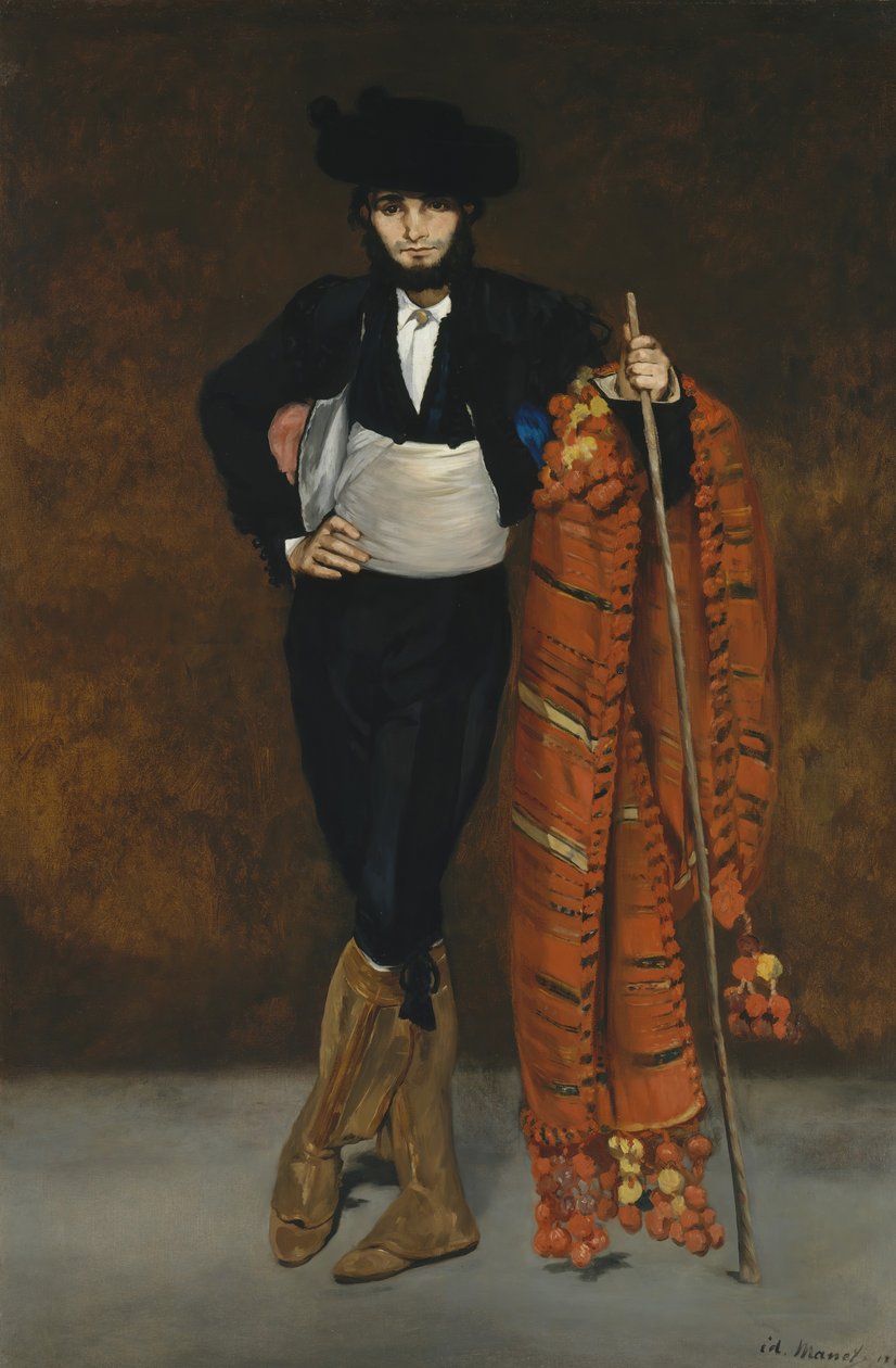 Jovem fantasiado de majo, 1863. de Édouard Manet