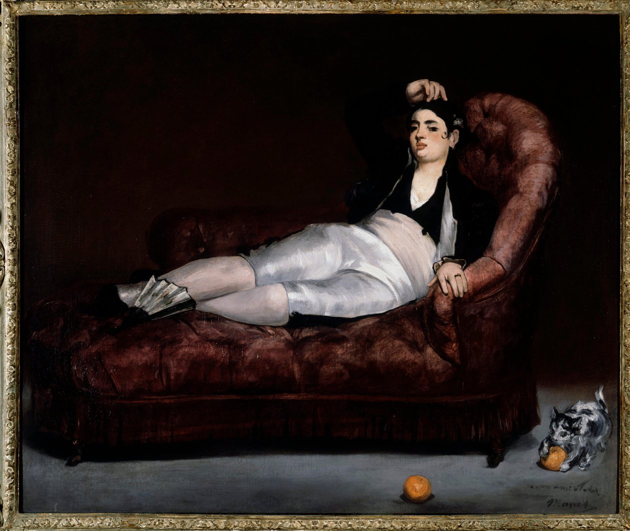 Mulher jovem em traje de espada de Édouard Manet