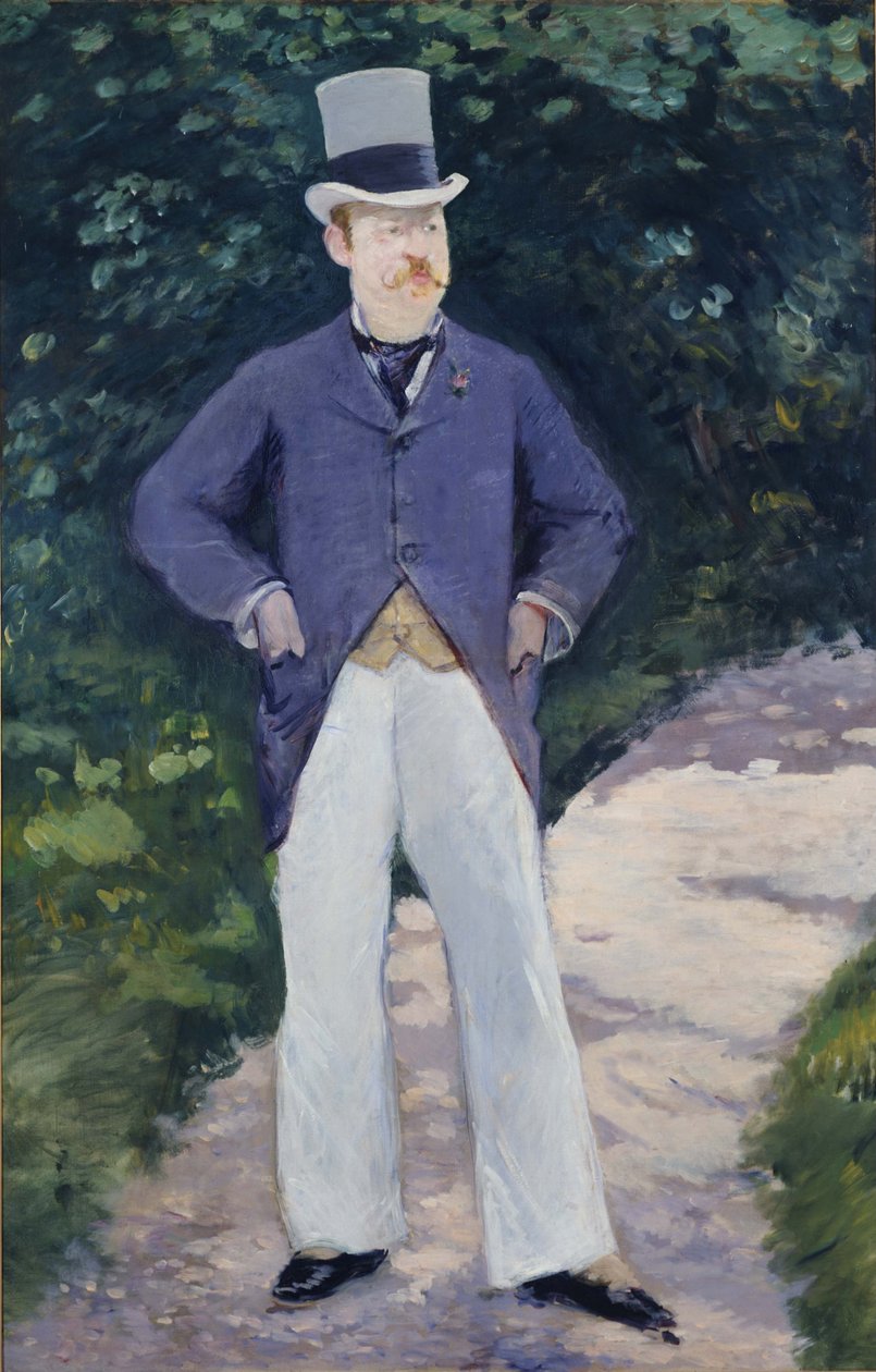 Retrato do senhor Brun de Édouard Manet