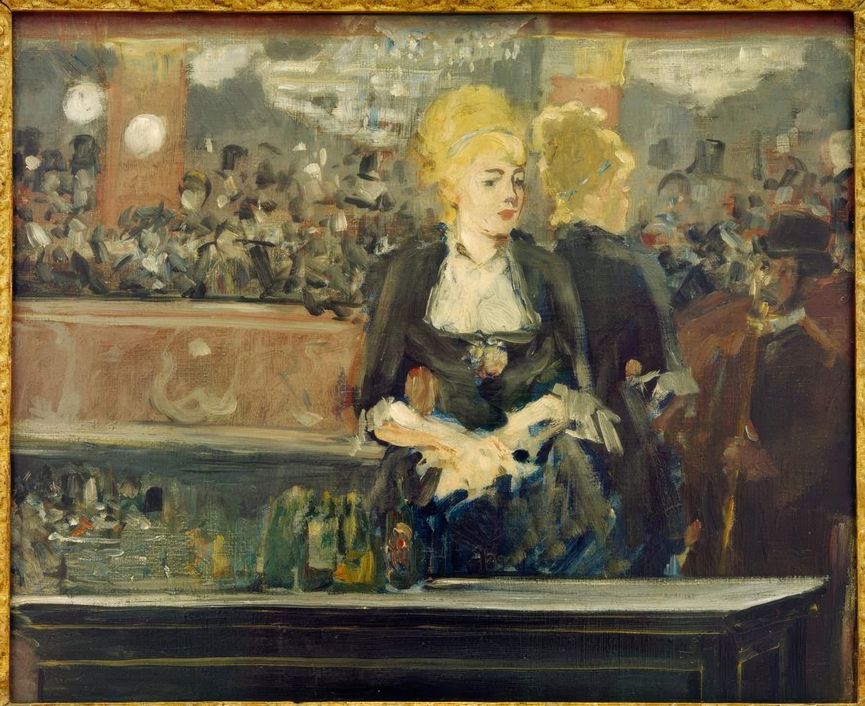 Estude para o bar em Folies-Bergère de Édouard Manet