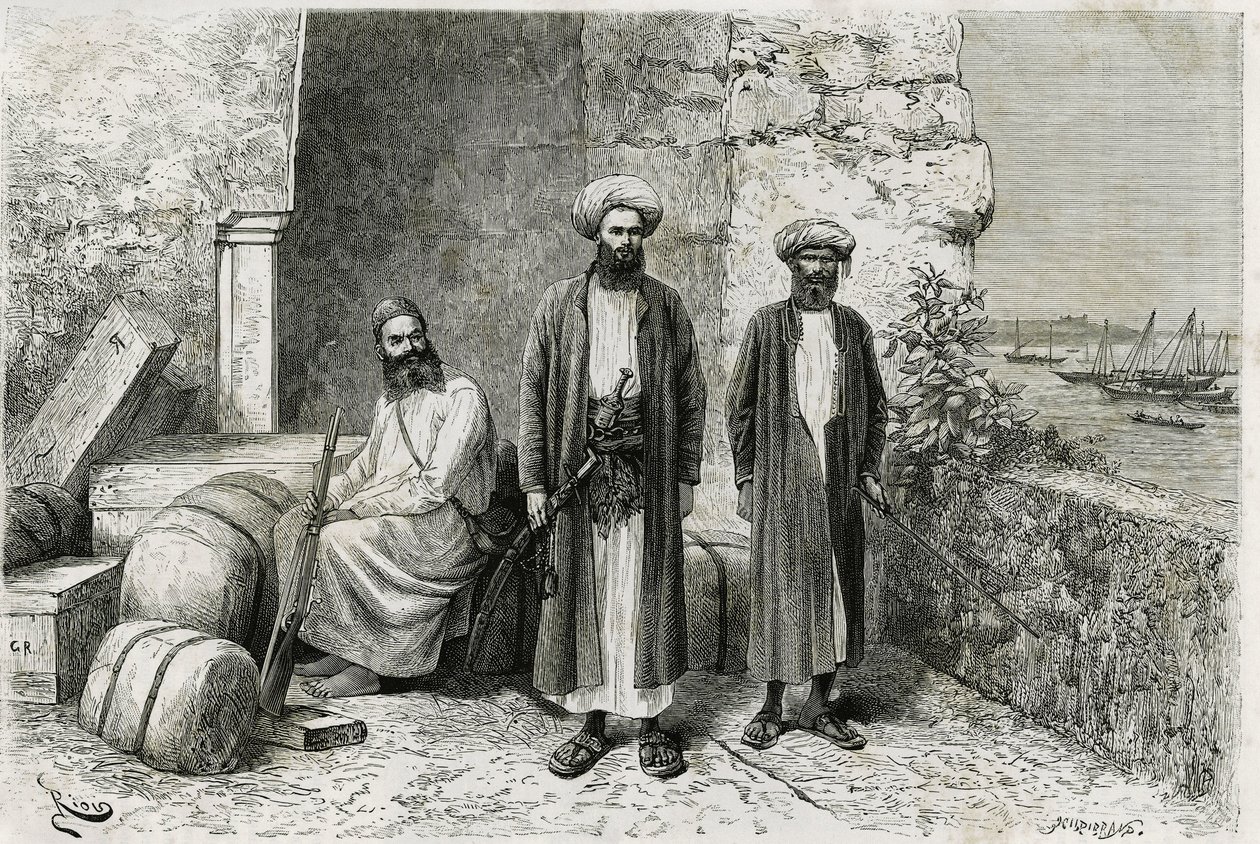 Viajantes nas ruas: Julian Teissere, que está por trás do explorador, George Revoil de Edouard Riou