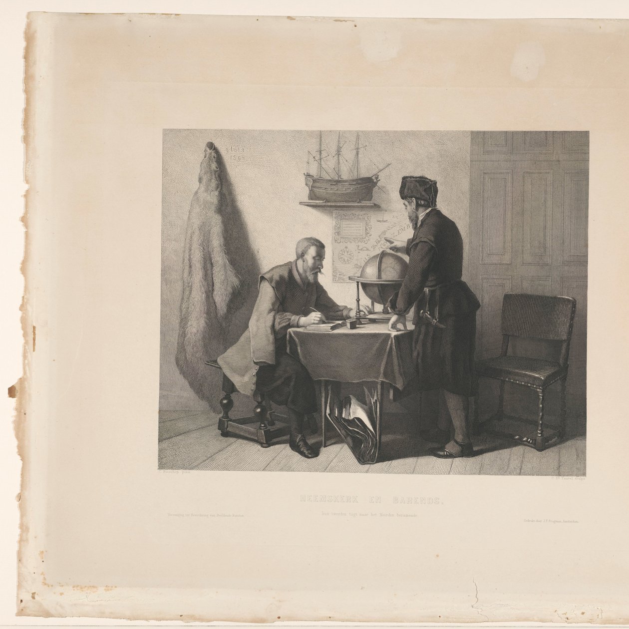Willem Barendsz e Jacob van Heemskerck de Edouard Taurel