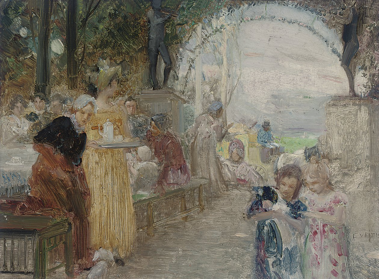O Tea Party de Edouard Veith