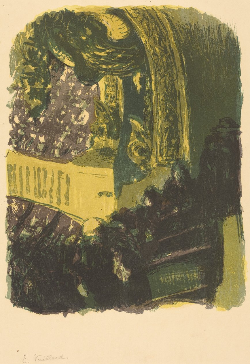 Eine Galerie im Gymnasium de Edouard Vuillard