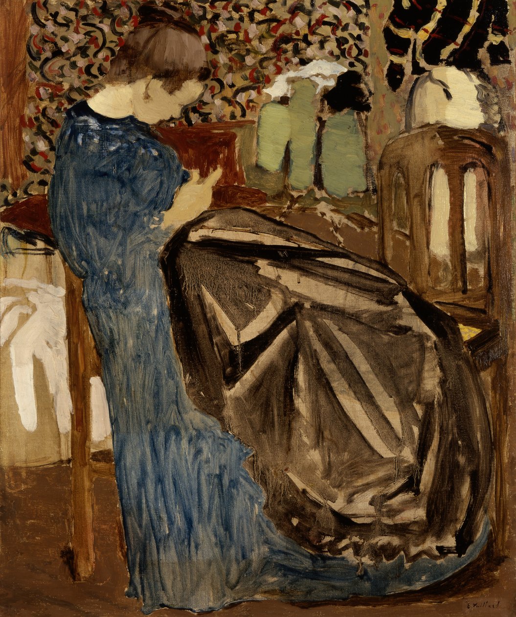 Uma costureira de Edouard Vuillard