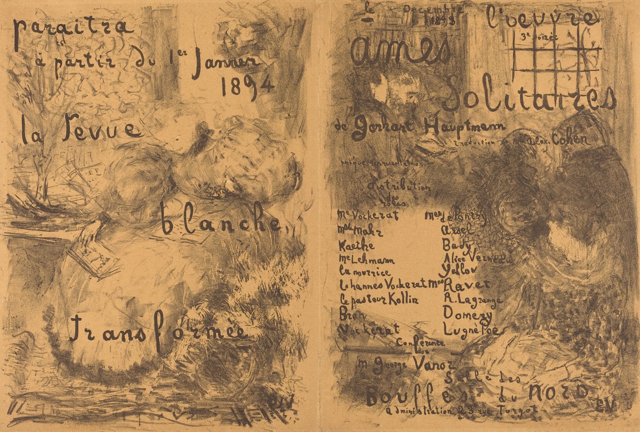 almas solitárias de Edouard Vuillard