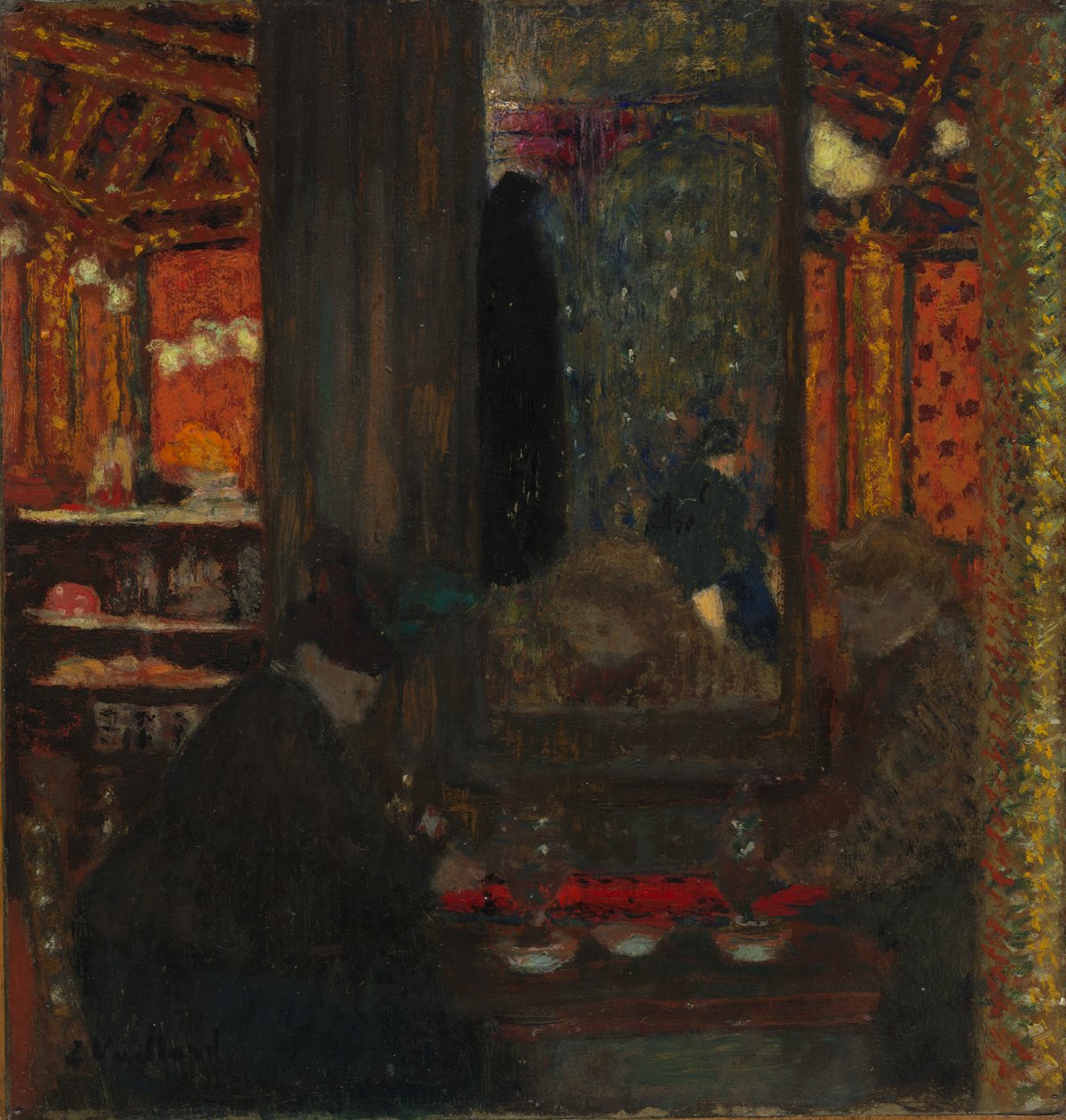 No café de Edouard Vuillard