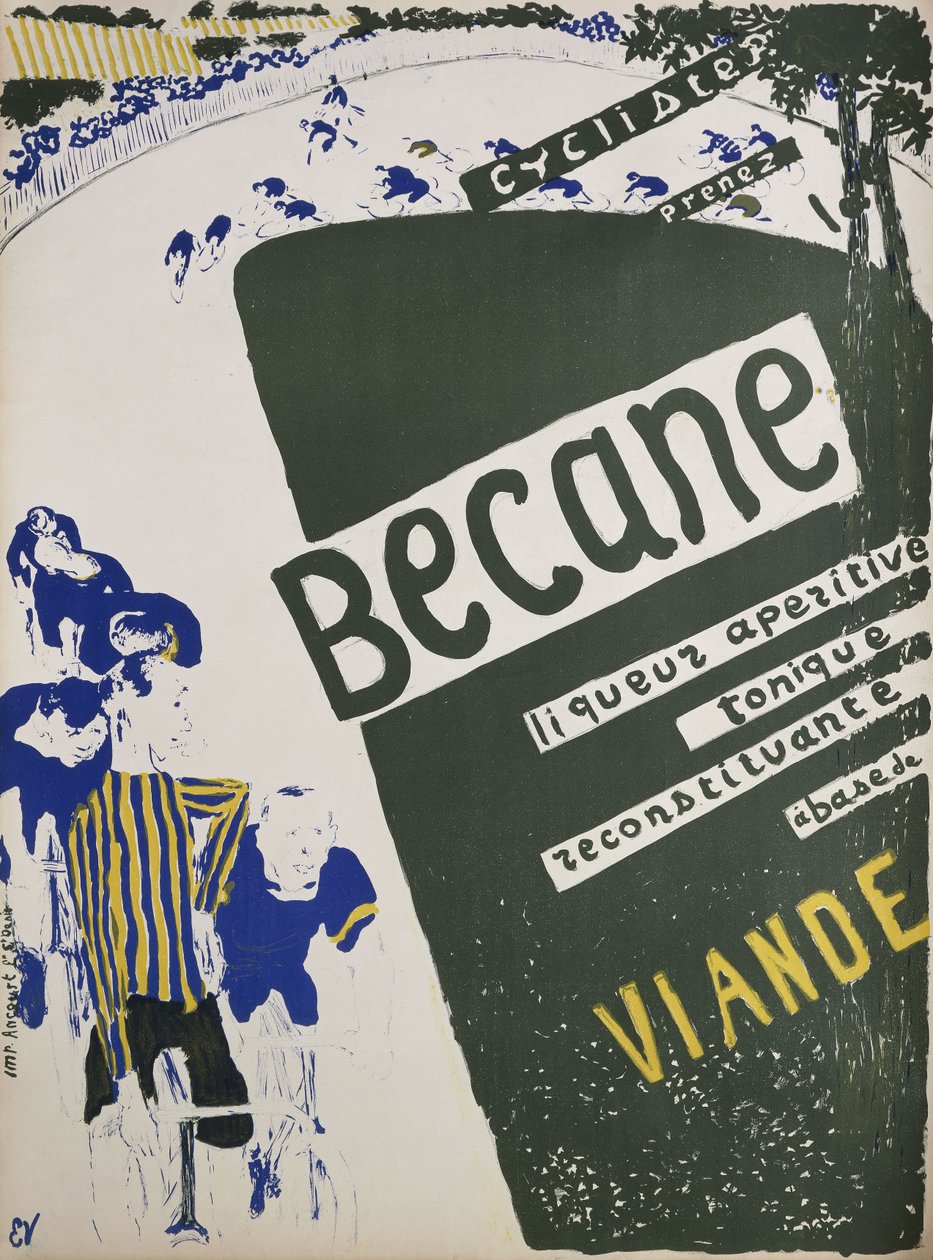 Bicicleta; Becane, c.1894 de Edouard Vuillard