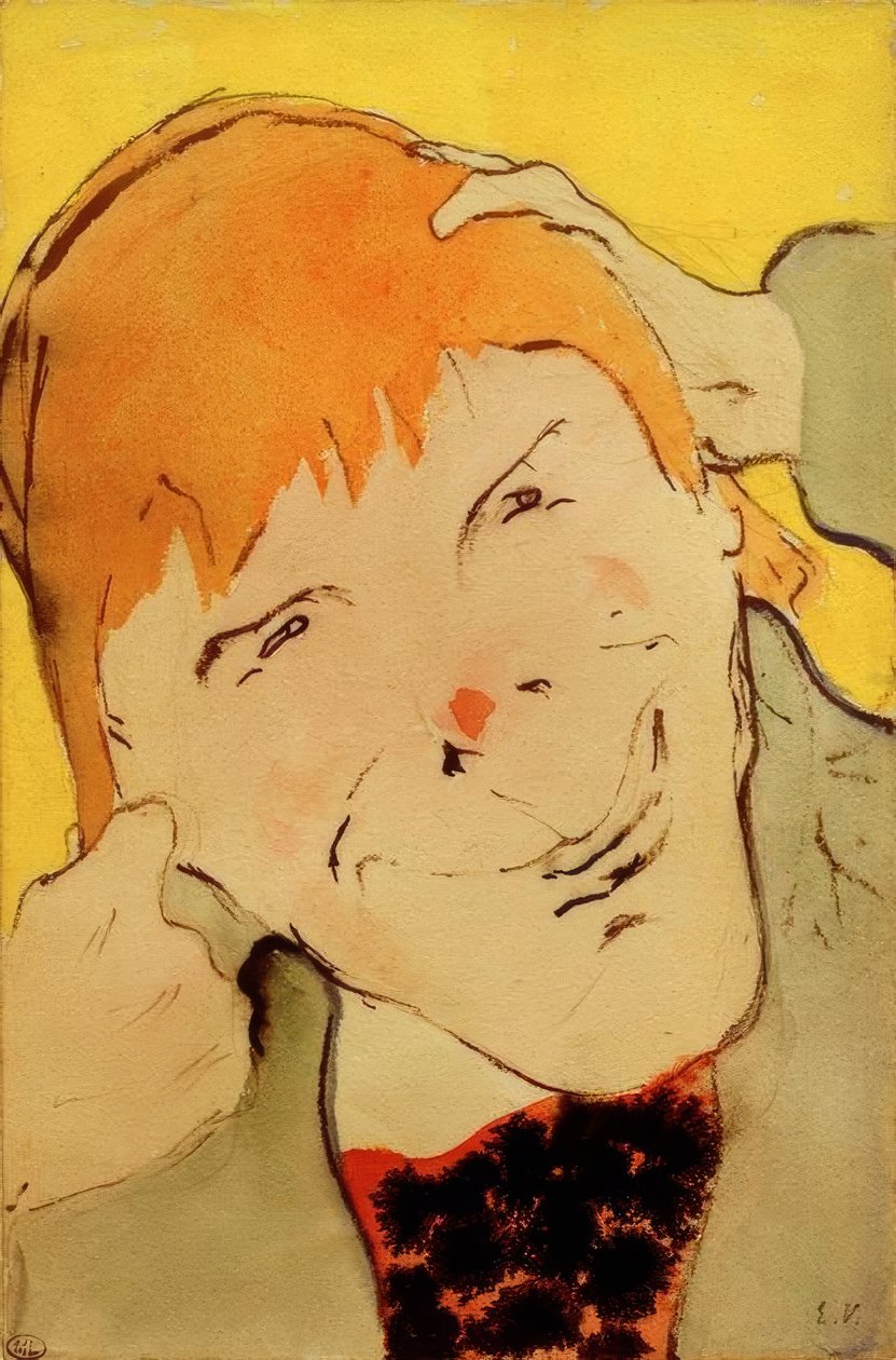 Junior Coquelin em O amigo do Fritz por Erckmann-Chatrian de Edouard Vuillard