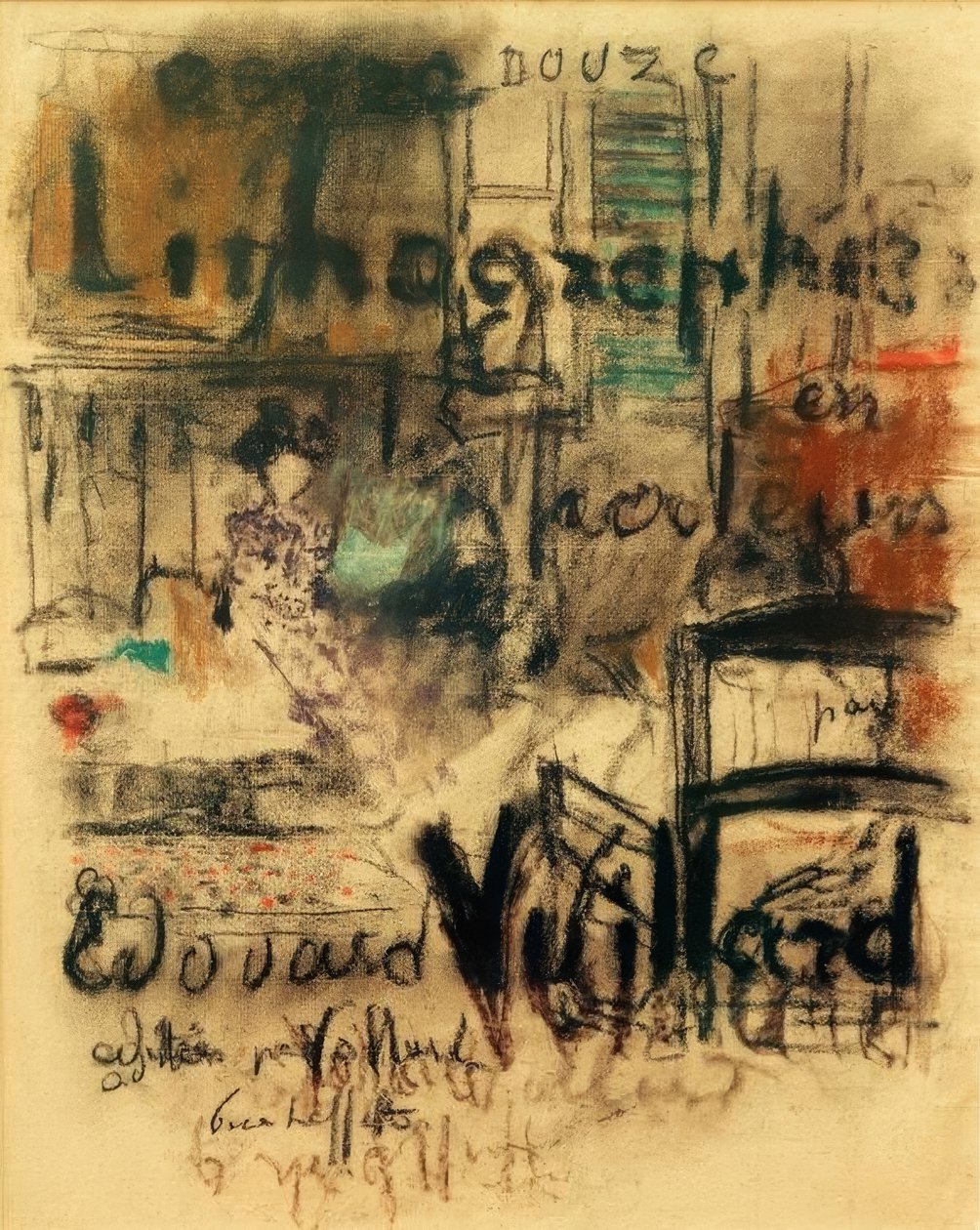 Capa do álbum Paisagens e interiores de Edouard Vuillard