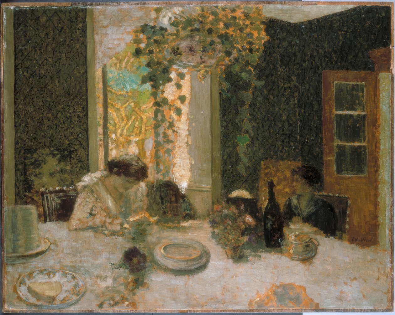 A sala de jantar de Edouard Vuillard