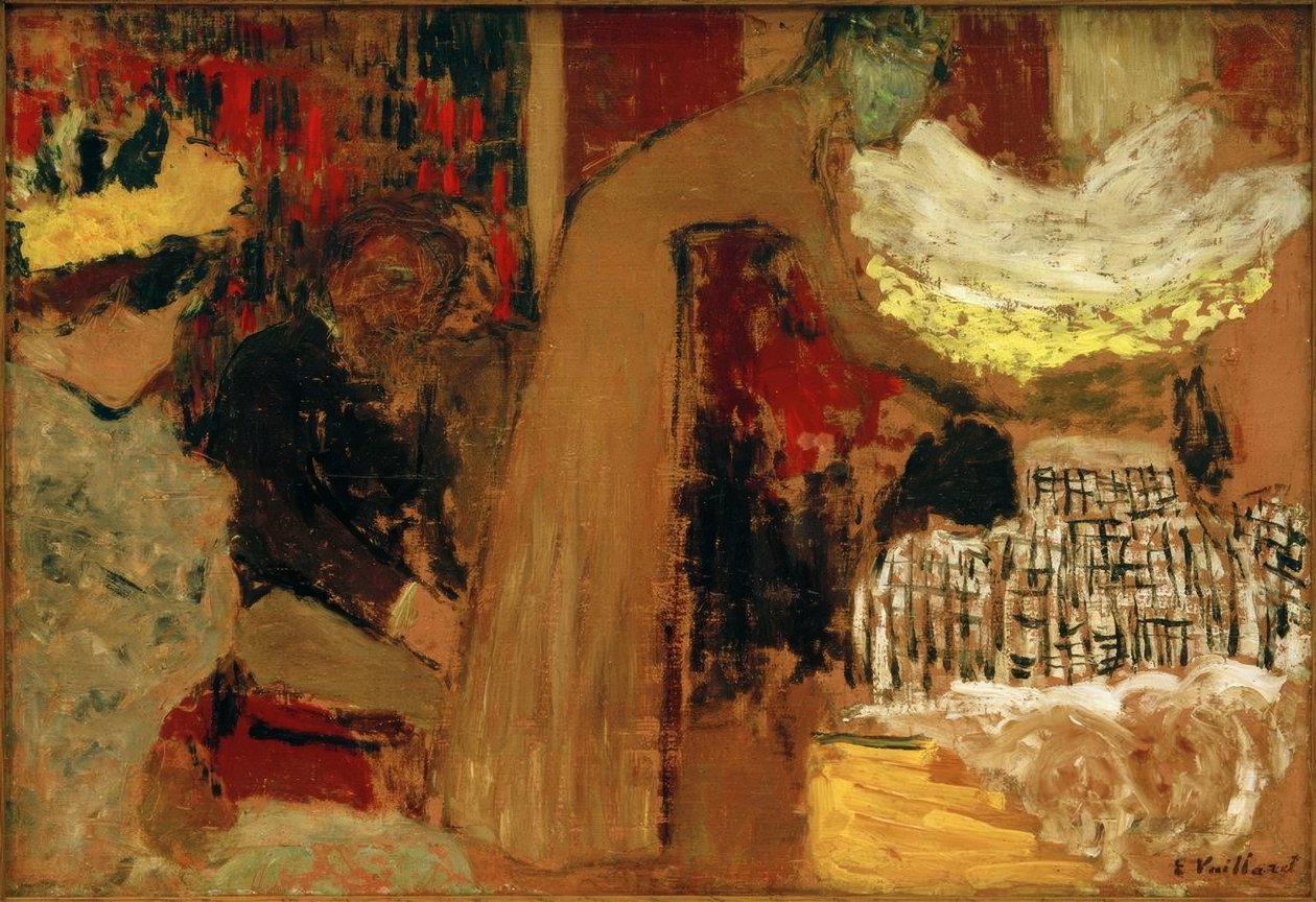 E.Vuillard, Die diseuse de Edouard Vuillard