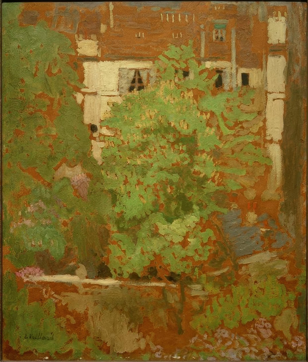 E.Vuillard, Kastanienbäume de Edouard Vuillard