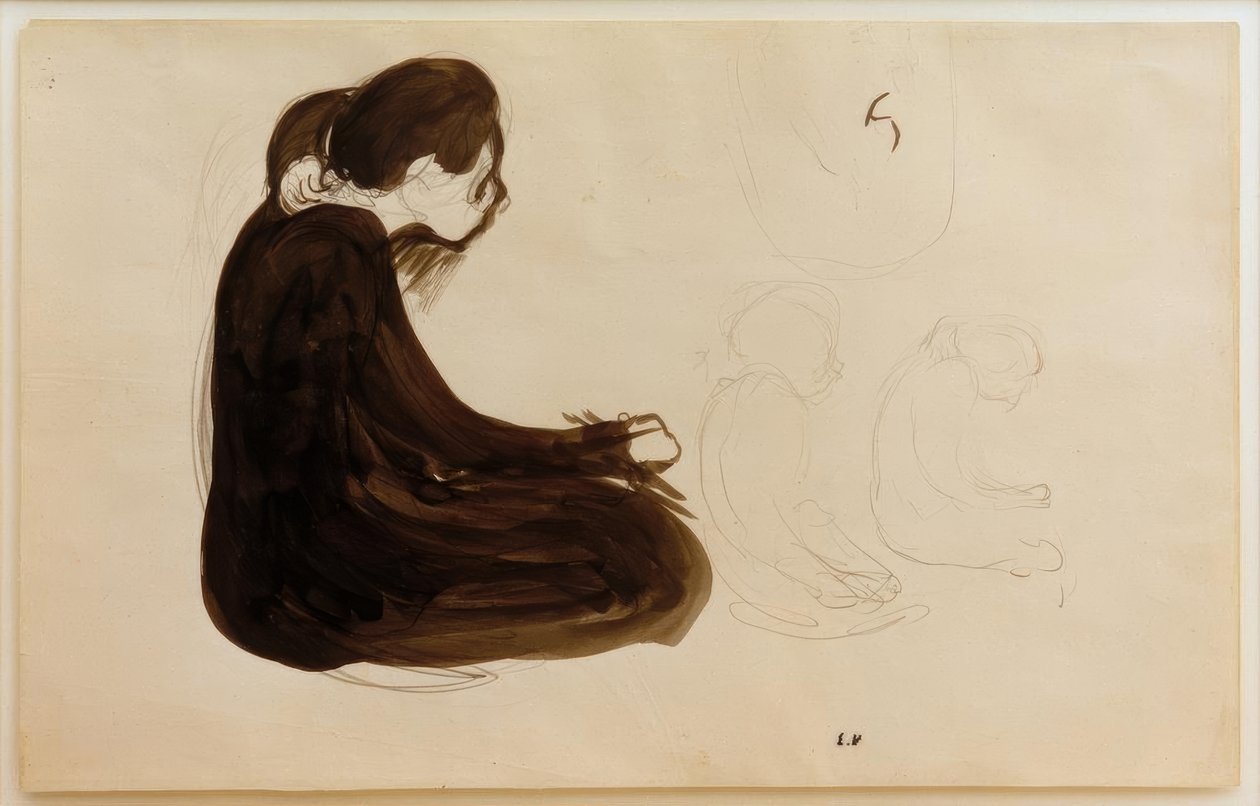 Mulher sentada de Edouard Vuillard