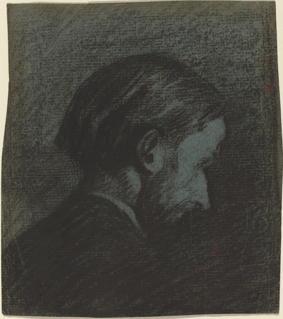 Cabeça de um homem barbudo de Edouard Vuillard