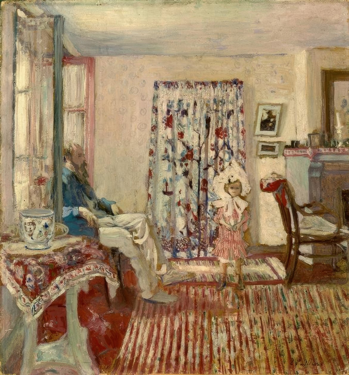 K.-X. Roussel e filha de Edouard Vuillard