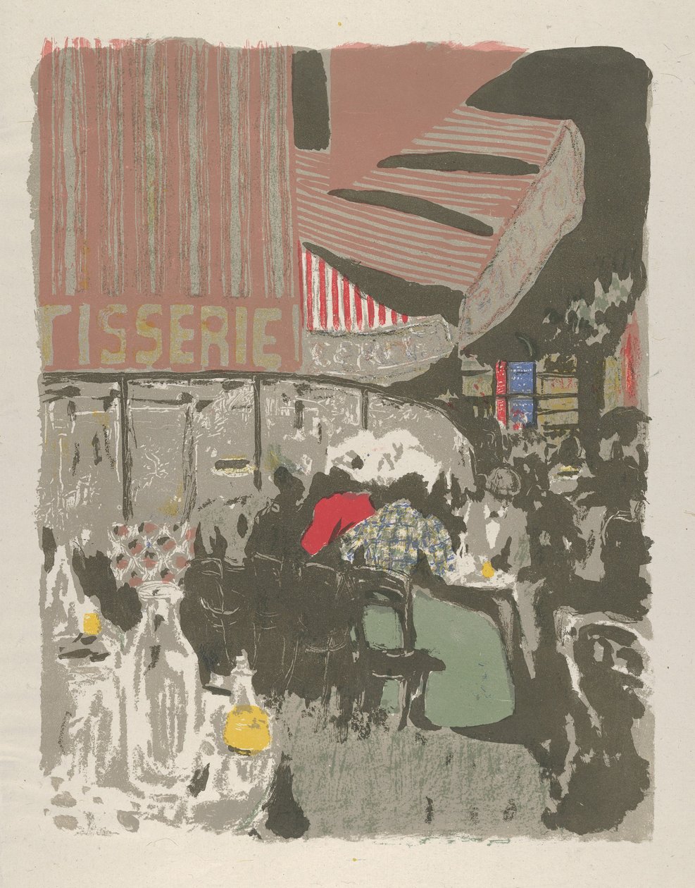 La Pâtisserie, do álbum Paysages et Intérieurs de Edouard Vuillard
