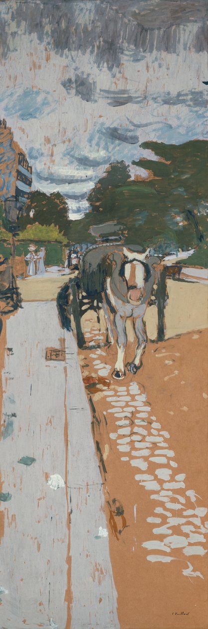 O carro de rega de Edouard Vuillard