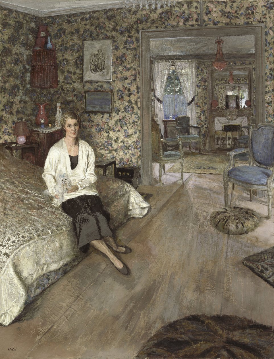 Condessa Marie-Blanche de Polignac, 1928-1932 de Edouard Vuillard
