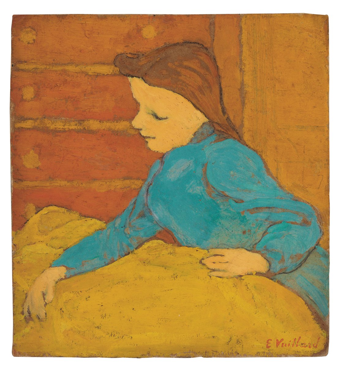 A mãozinha, 1891-92 de Edouard Vuillard