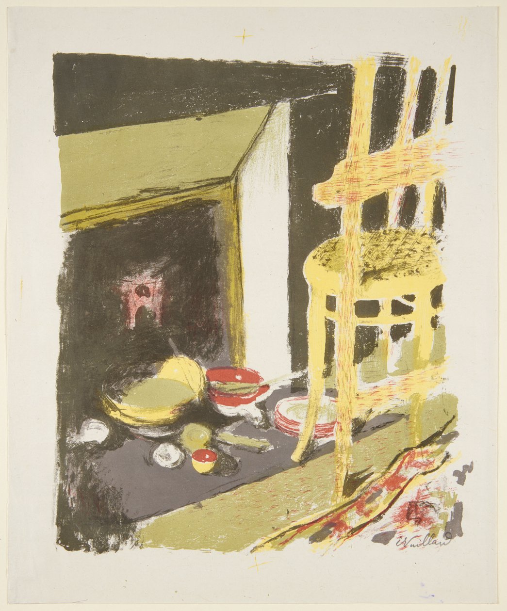 Landschaften und Innenräume: Der Herd de Edouard Vuillard