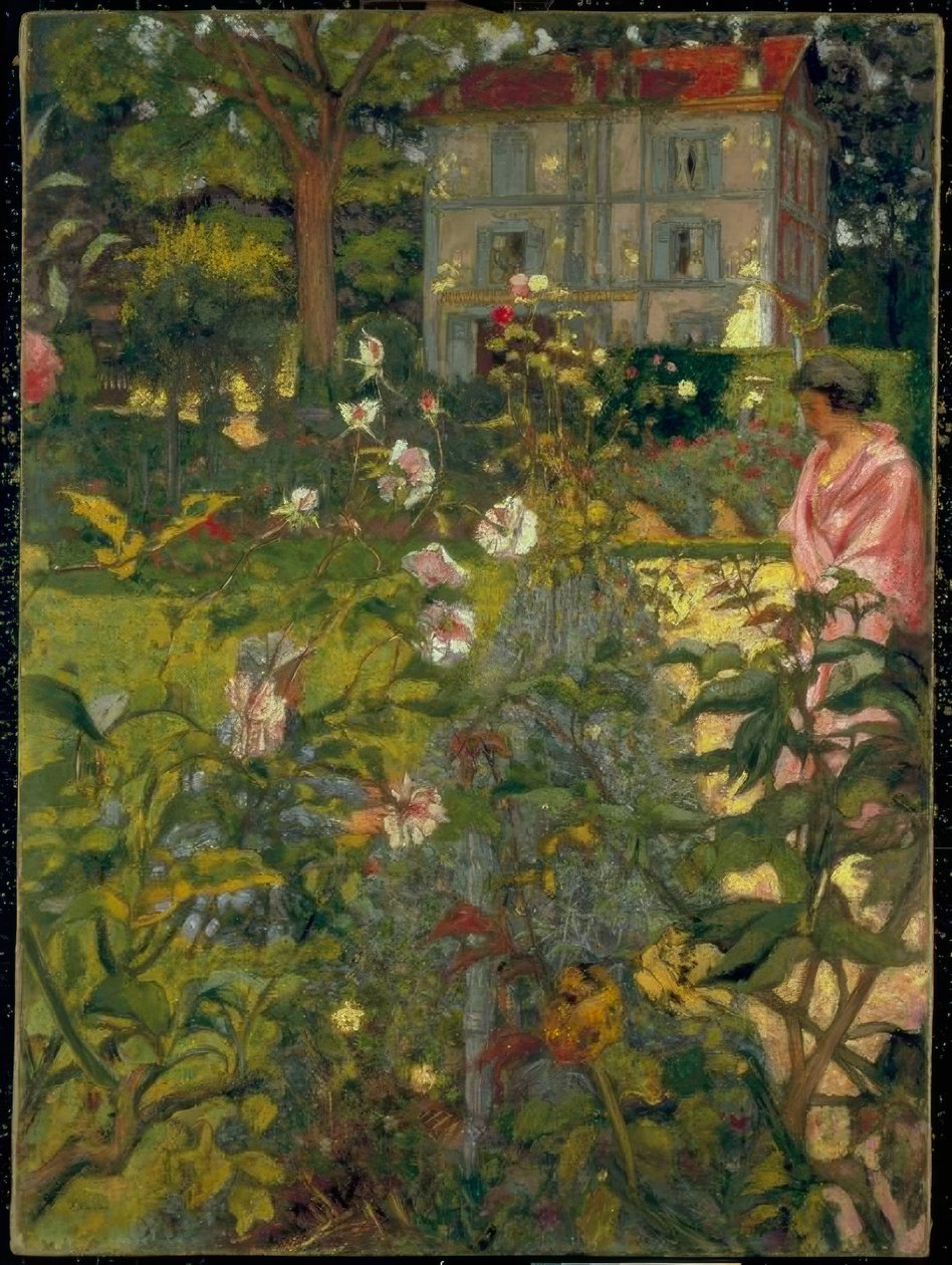 O Jardim de Vaucresson de Edouard Vuillard