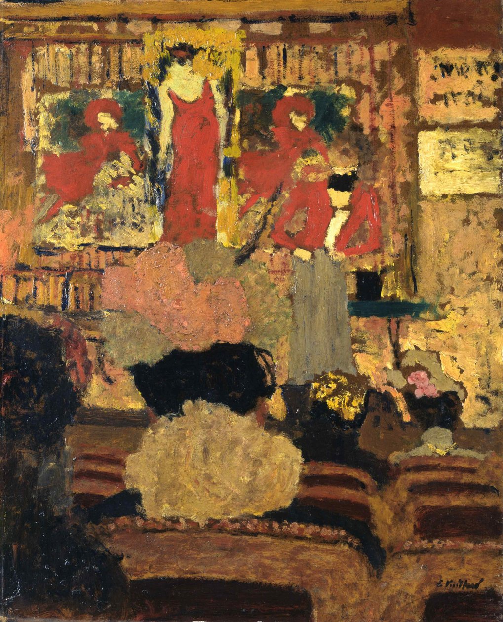 O número ilusório, c. 1895. de Edouard Vuillard