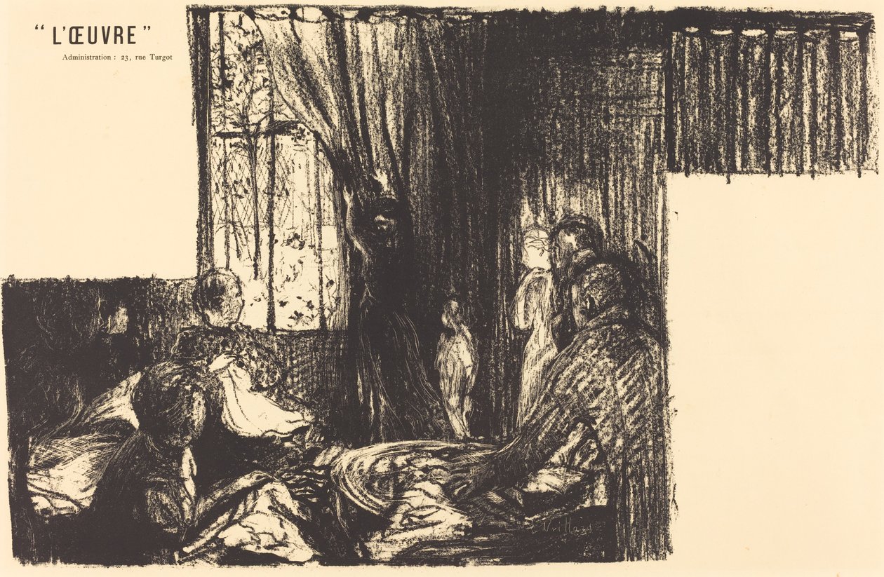 Apoiadores da sociedade de Edouard Vuillard