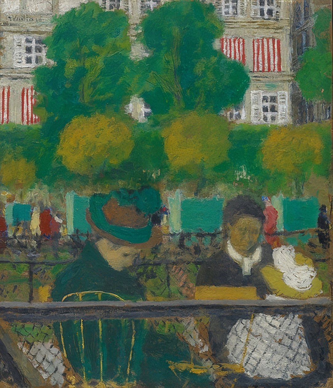 As Tulherias. 1897 1900 de Edouard Vuillard