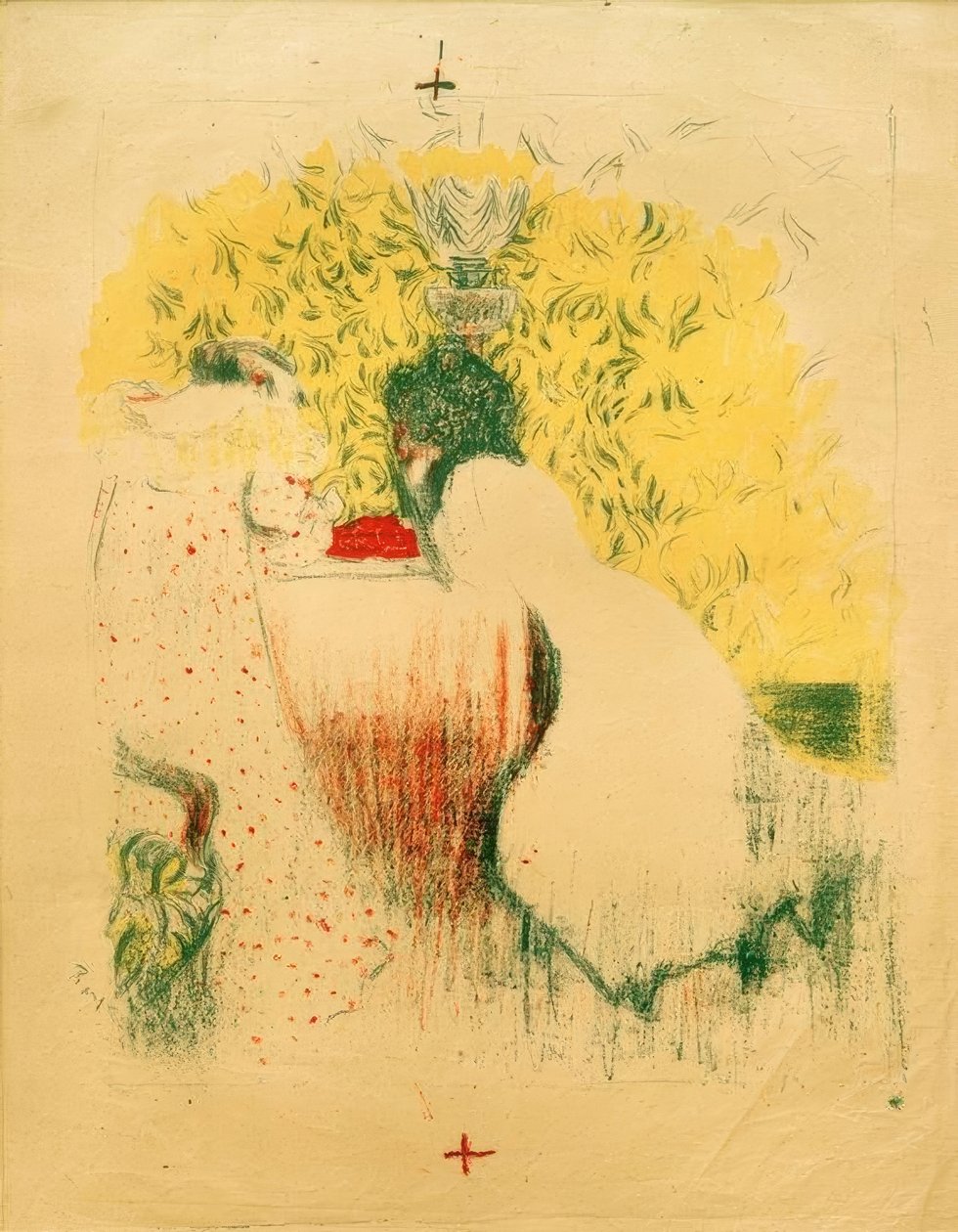 Os dois bellessoeurs de Edouard Vuillard