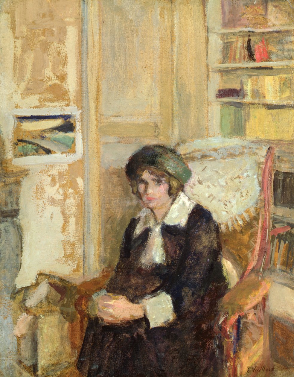Lucie Belin na Casa do Artista de Edouard Vuillard